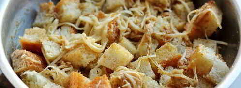 суп-пюре из цветной капусты с гренками. Шаг 8