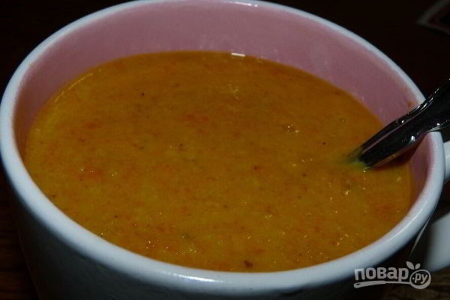 Рецепт супа-пюре из цветной капусты с куркумой