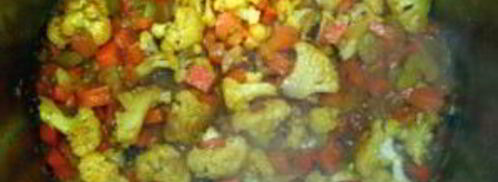 суп-пюре из цветной капусты с куркумой. Шаг 7