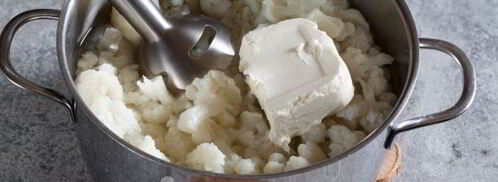 суп-пюре из цветной капусты с сыром. Шаг 5