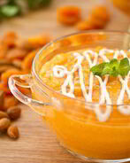 Суп-пюре из тыквы и цветной капусты