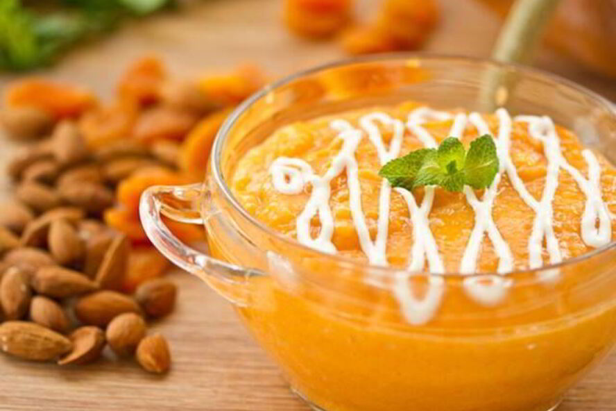 Рецепт супа-пюре из тыквы и цветной капусты