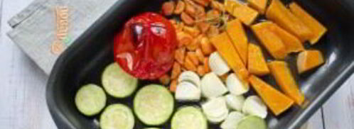 суп-пюре из запеченных овощей. Шаг 4