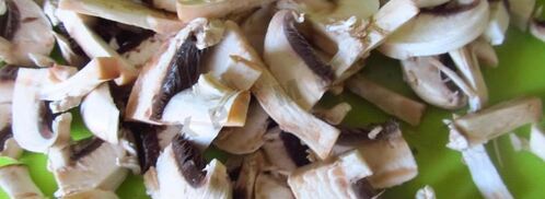 суп пюре на курином бульоне из шампиньонов. Шаг 7