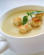 Суп-пюре простой из кабачков