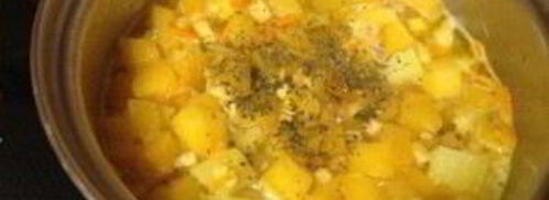 суп-пюре с тыквой и сельдереем. Шаг 8