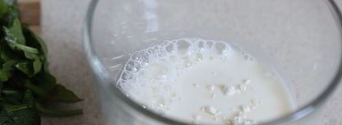 суп-пюре со щавелем и шпинатом. Шаг 5