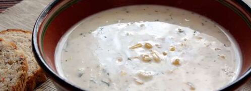 сырный суп-пюре с консервированной кукурузой. Шаг 7