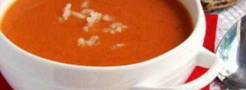 томатный суп пюре с рисом. Шаг 6