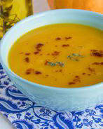 Тыквенный суп-пюре с паприкой и тимьяном