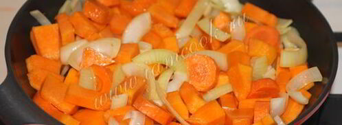 тыквенный суп-пюре со сливками. Шаг 4