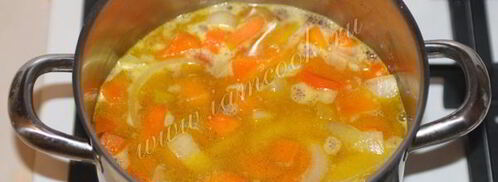 тыквенный суп-пюре со сливками. Шаг 5