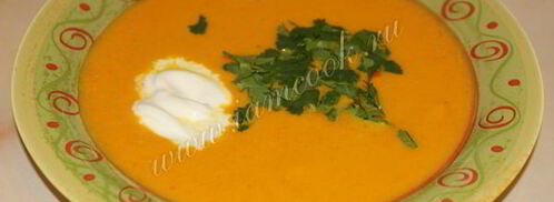 тыквенный суп-пюре со сливками. Шаг 8