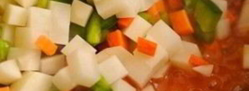 суп с фрикадельками и помидорами. Шаг 14