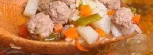 суп с фрикадельками и помидорами. Шаг 22