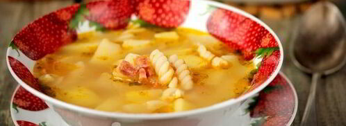 суп с колбасой. Шаг 10