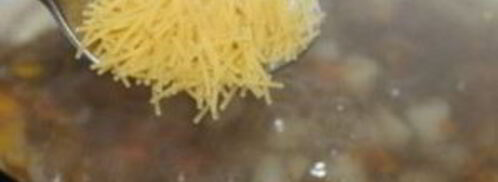 суп с лесными грибами. Шаг 11