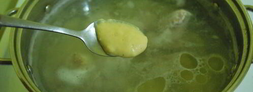 суп с ржаными клецками. Шаг 6