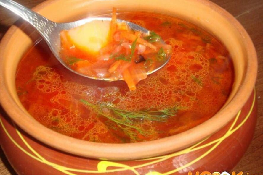 Рецепт горячего свекольника