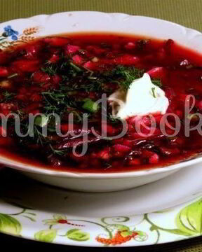 Холодный борщ