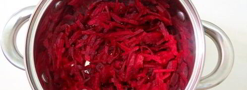 холодный свекольник с редисом. Шаг 4