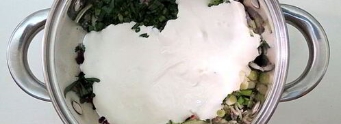 холодный свекольник с редисом. Шаг 8