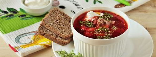 классический горячий свекольник с мясом. Шаг 14