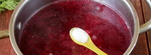 классический горячий свекольник со свининой. Шаг 8