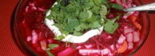 свекольник классический с мясом. Шаг 5