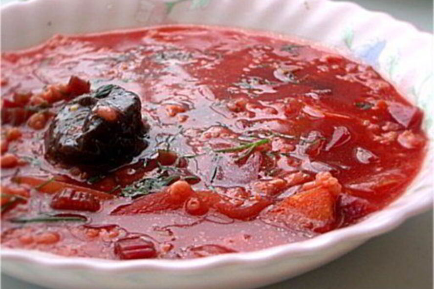 Рецепт свекольника постного по старорусски