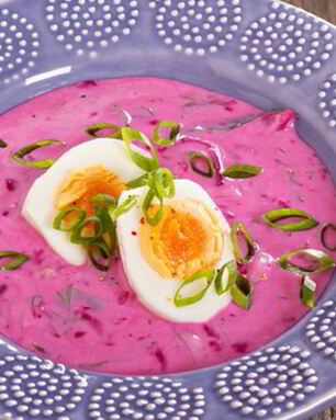 Свекольник с авокадо