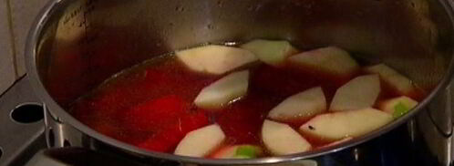 свекольник с козьим сыром. Шаг 8