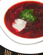 Свекольник с мясом