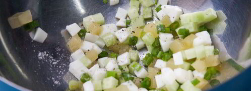 свекольник с соленым огурцом. Шаг 12