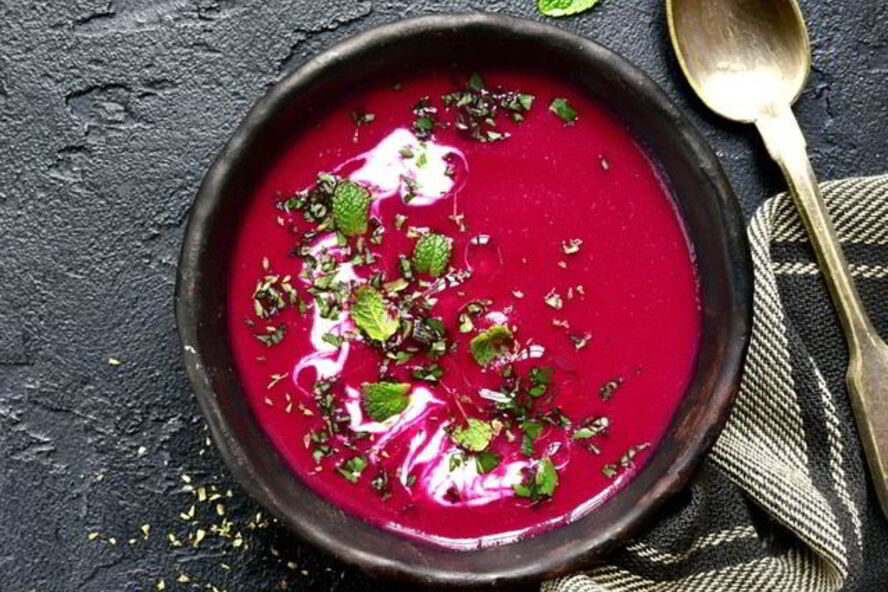 Рецепт свекольника с томатами