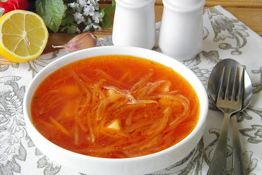 Рецепт вегетарианского свекольника