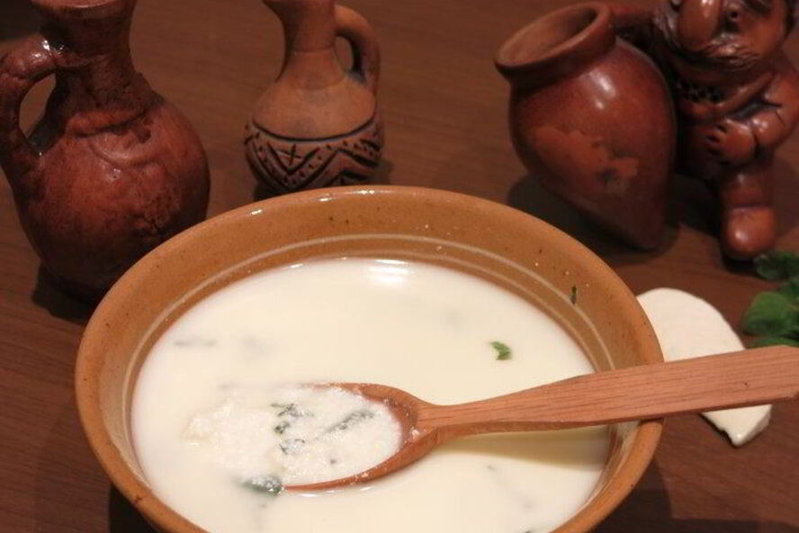 Рецепт грузинского сырного супа гадазелили