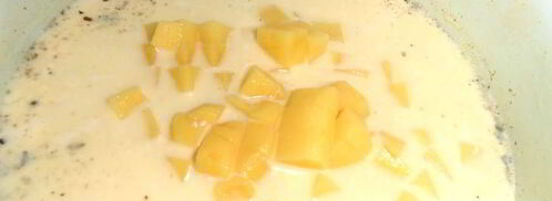 любимый сырный супчик сына. Шаг 10