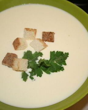 Любимый сырный супчик