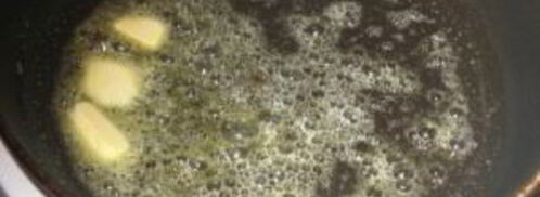 сливочно-сырный суп с чесночными сухариками. Шаг 3