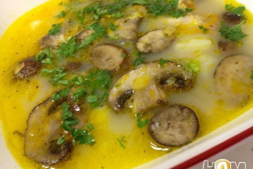 Рецепт сырно-грибного суп