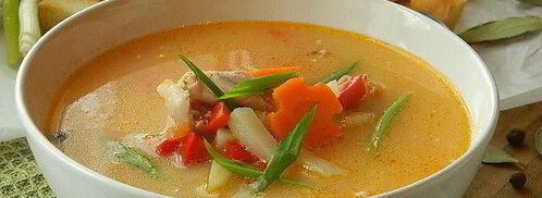 сырно-томатный суп на курином бульоне. Шаг 8