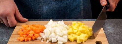 сырный крем-суп с крабовым мясом. Шаг 3