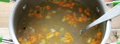 сырный суп по-французски с курицей. Шаг 8