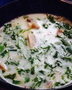 Сырный суп по-французски