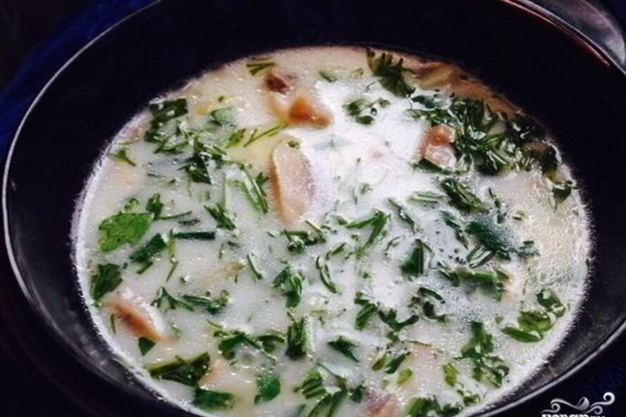 Рецепт сырного супа по-французски