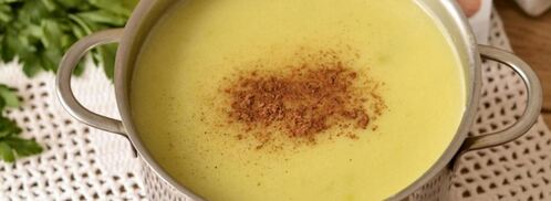 сырный суп-пюре с кабачком. Шаг 4