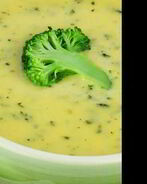 Сырный суп с брокколи