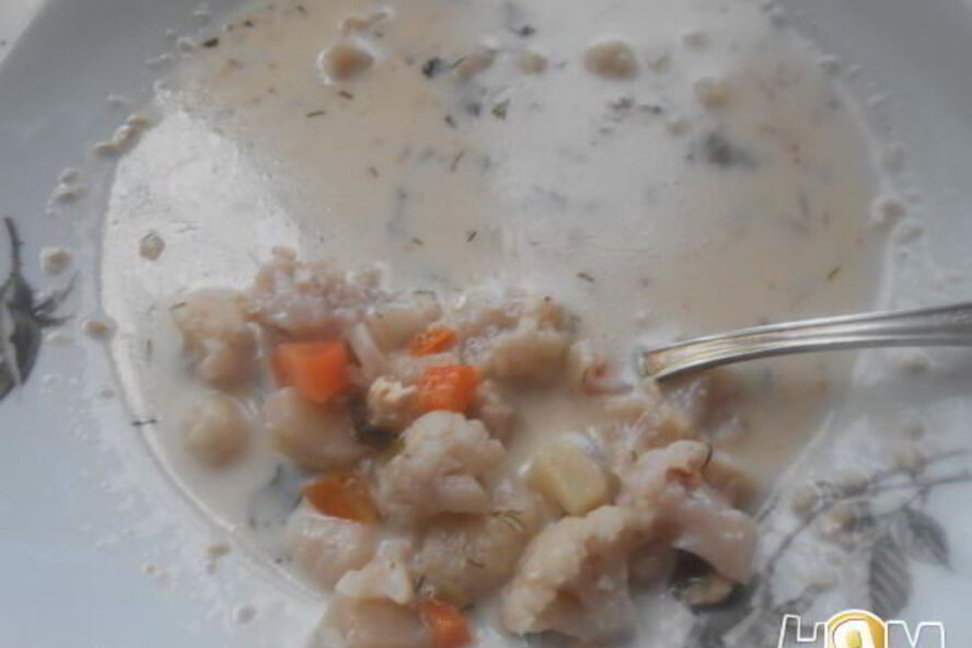 Рецепт сырного супа с грецким орехом