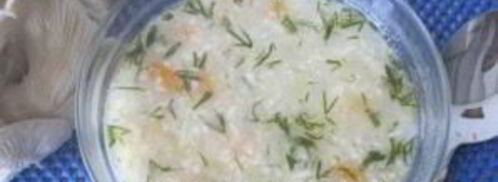 сырный суп с грибами. Шаг 5